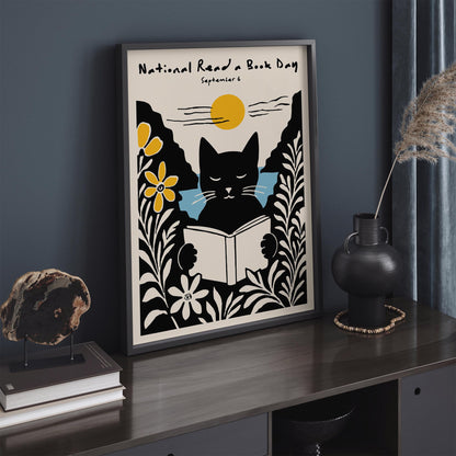 National Read a Book Day Poster
