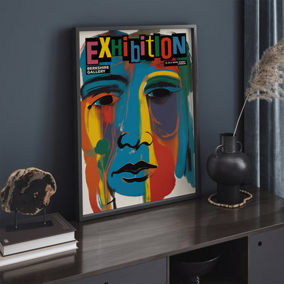 Art Exhibition Artistic Wall Art Print