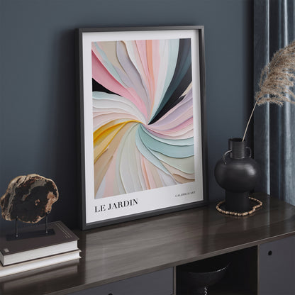 Le Jardin, Abstract Painting Print