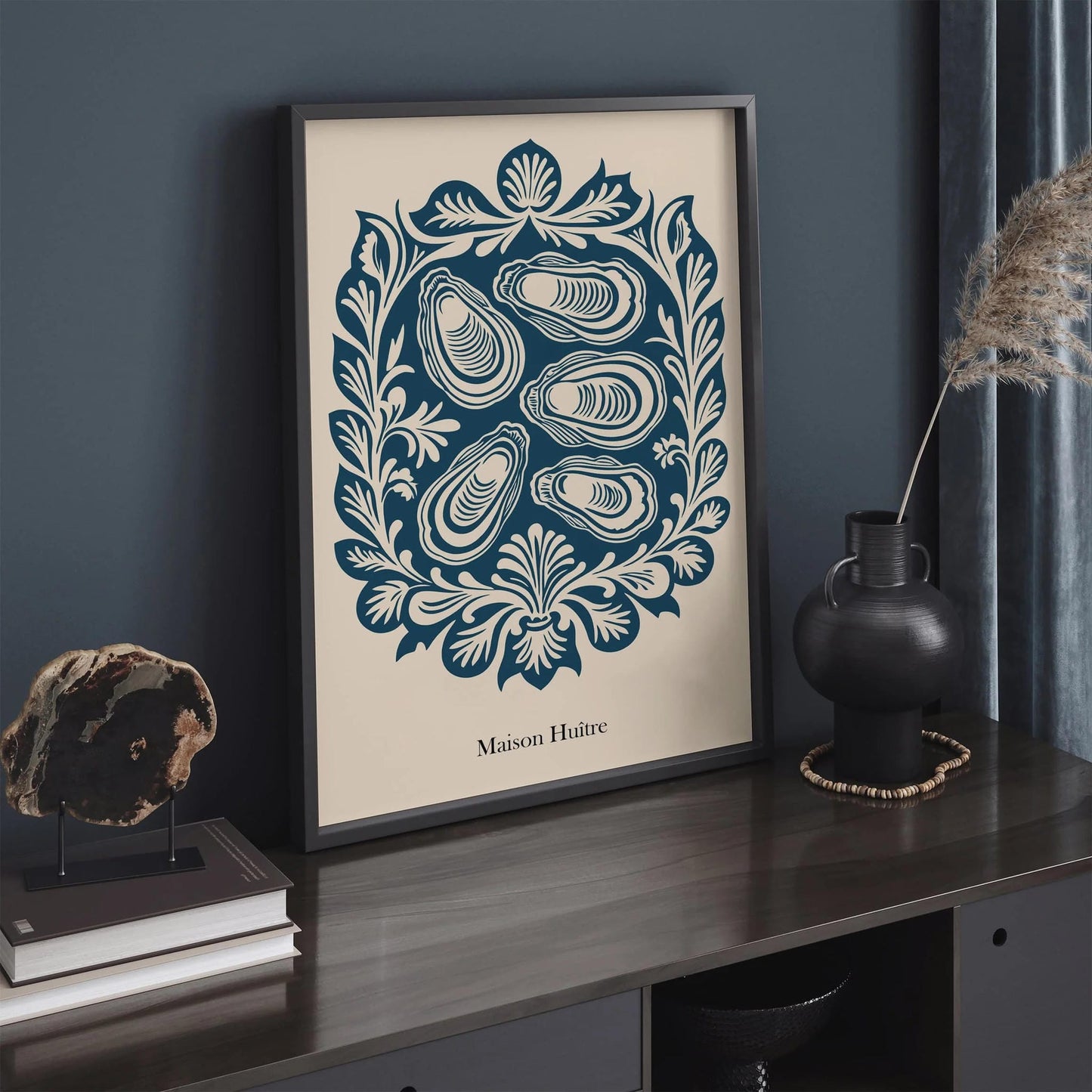 Maison Huître Oyster House Poster