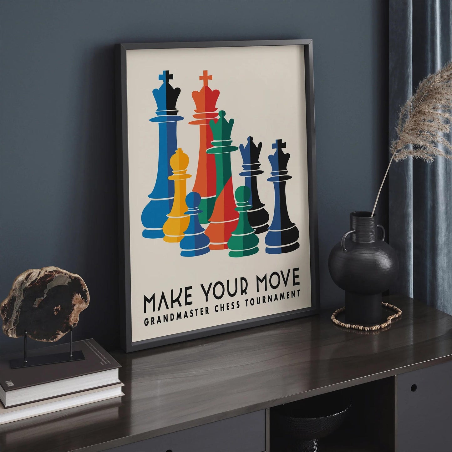 Chess Poster Print – Make Your Move Wall Art