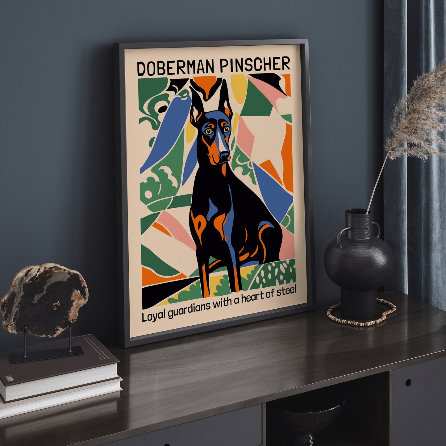 Doberman Pinscher Dog Quote Poster