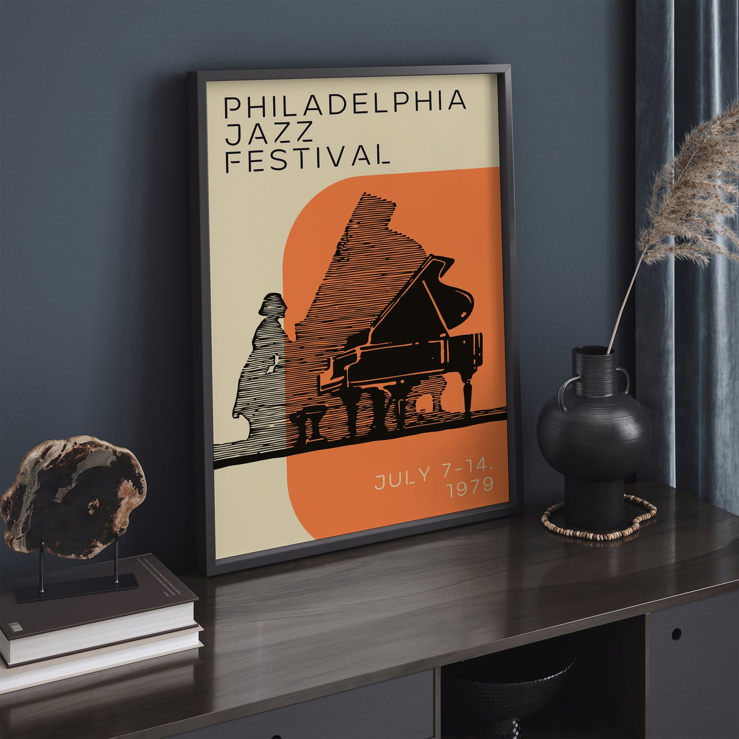 Philadelphia 1979 Jazz Festival Poster