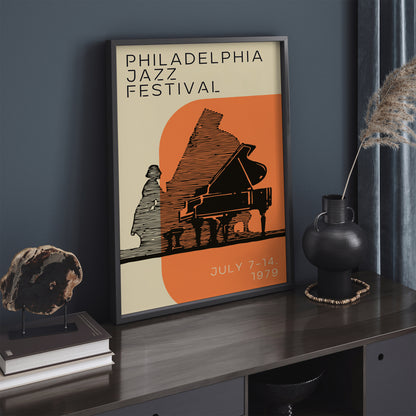 Philadelphia 1979 Jazz Festival Poster