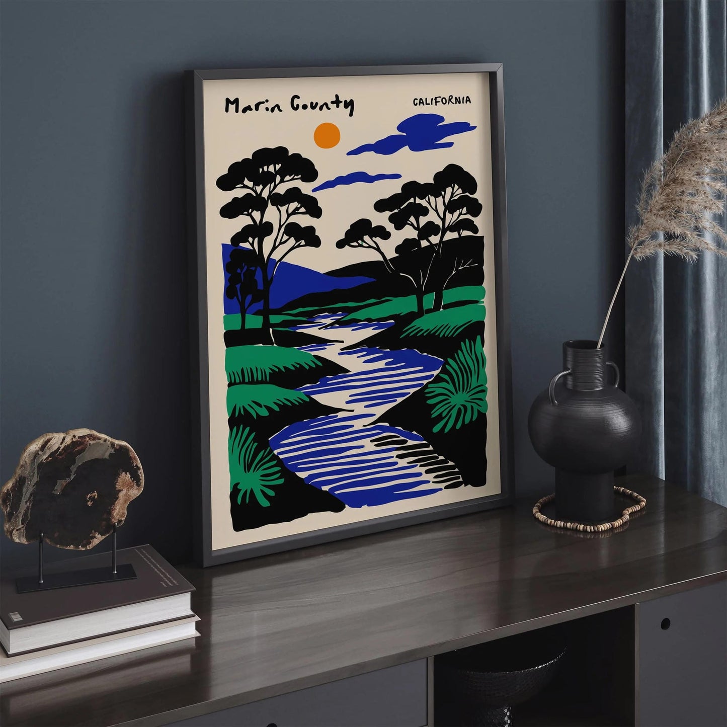 Marin County California Poster