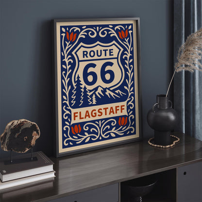 Route 66 Flagstaff Poster