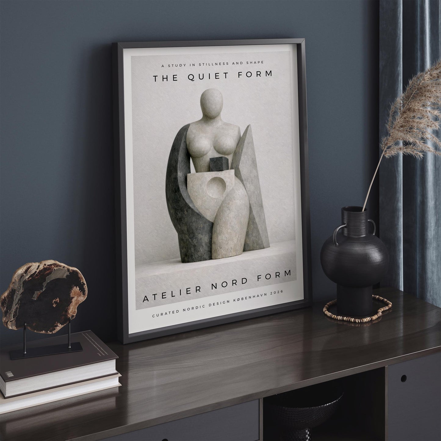 Female Body Sculpture Wall Art Print 2026