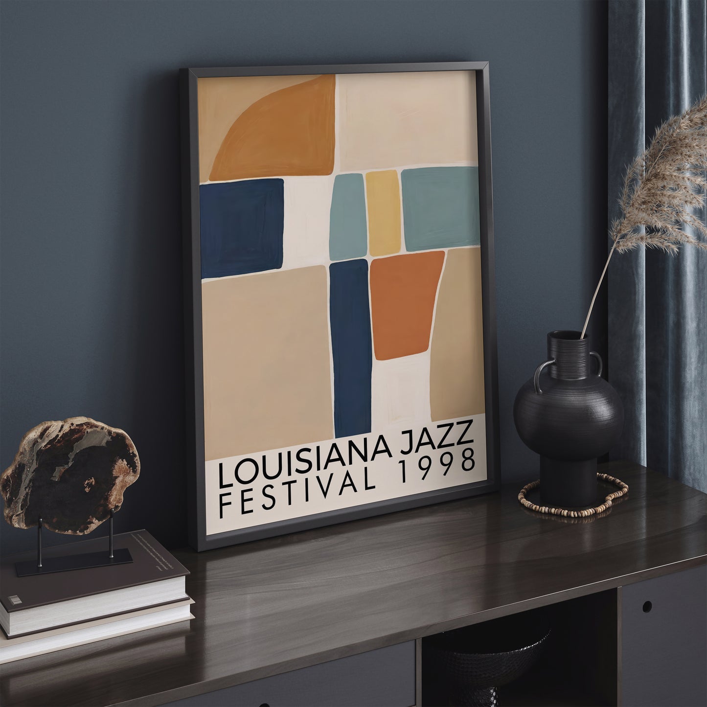 Jazz Music Festival in Louisiana Poster
