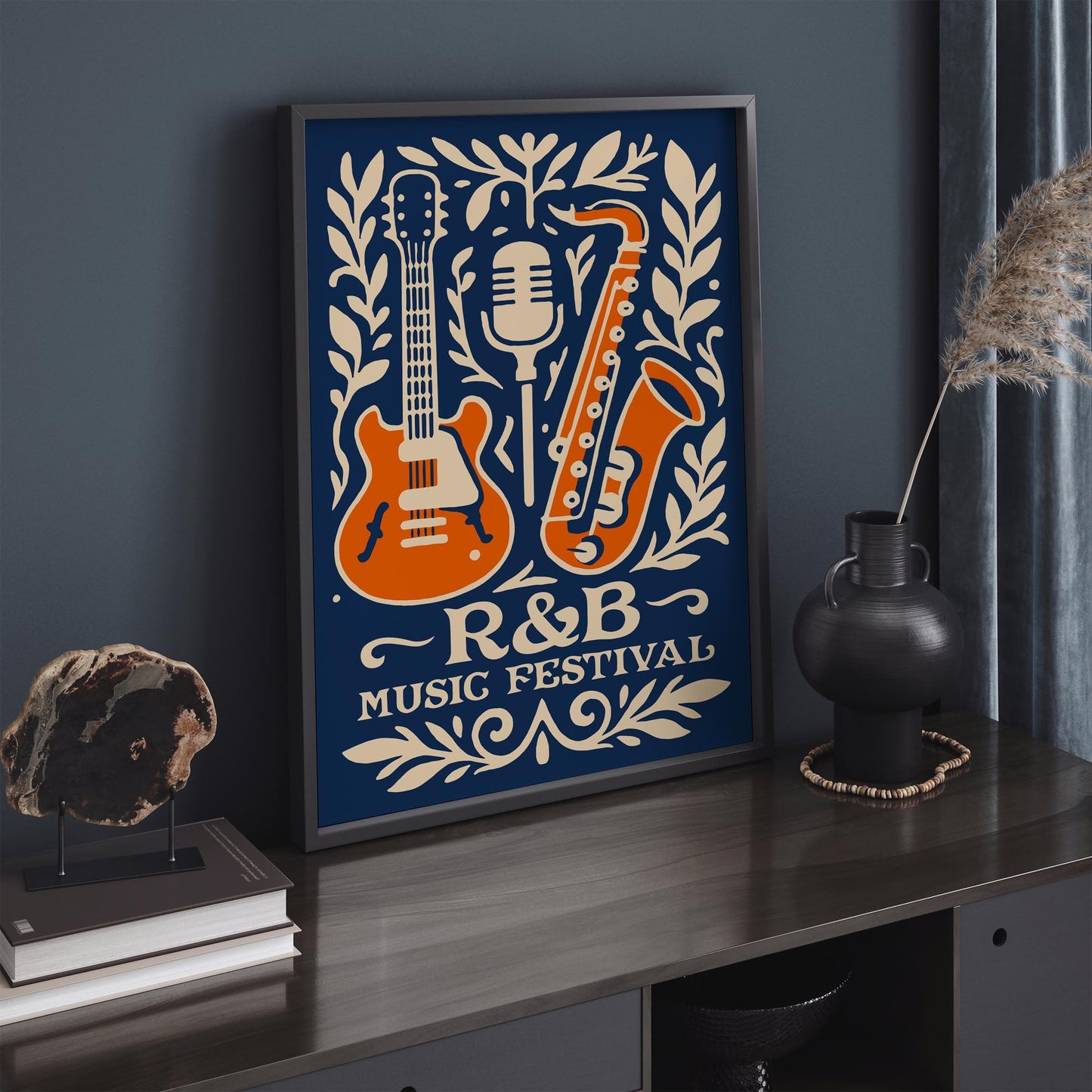 R&B Music Festival Poster