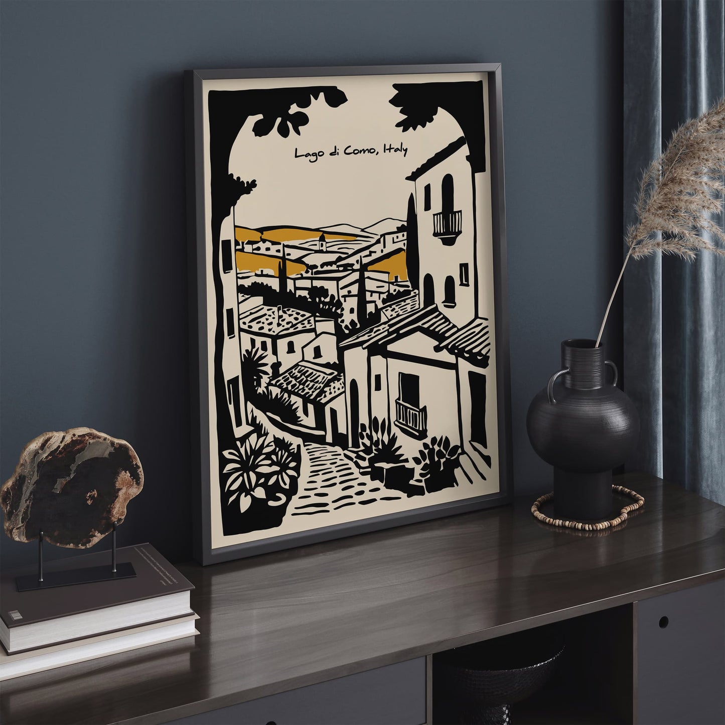 Lake Como Poster - Italy Travel Wall Art Print