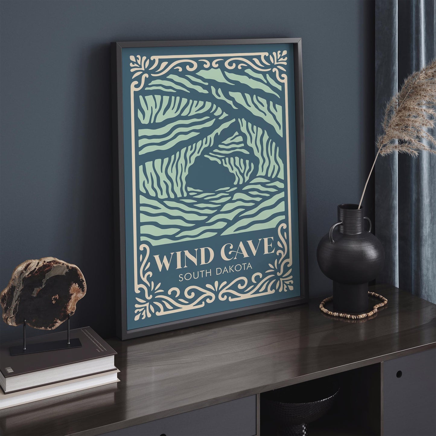 Wind Cave South Dakota Poster