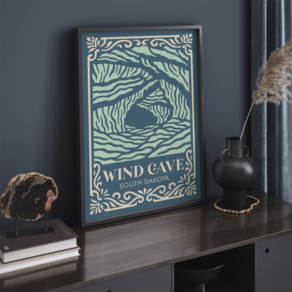 Wind Cave South Dakota Poster