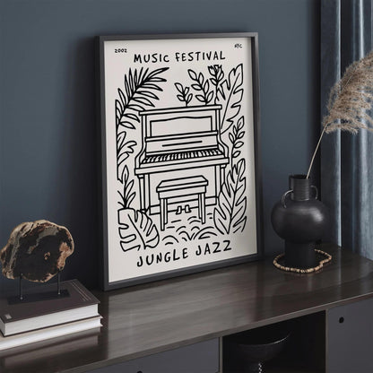 Jungle Jazz Music Festival 2002 NYC Poster