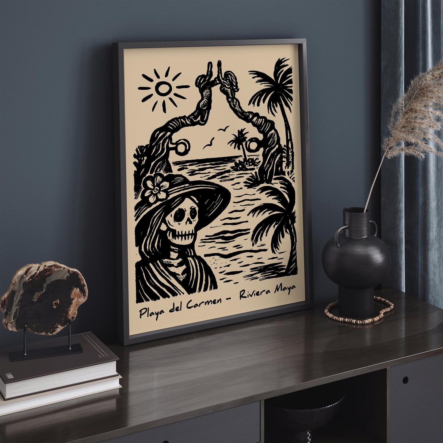 Playa del Carmen Poster - Riviera Maya Mexico Print