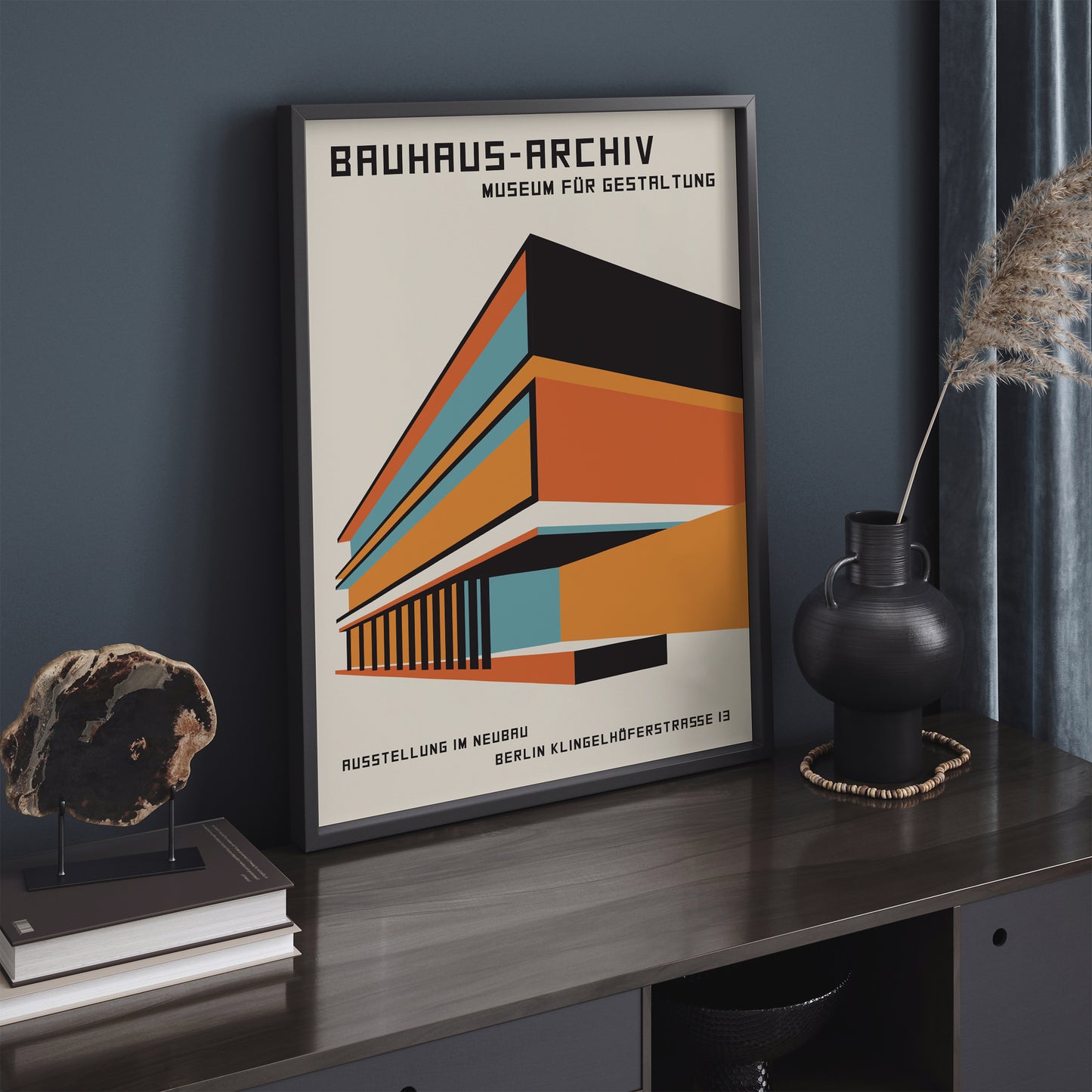 Bauhaus Museum Architecture Poster