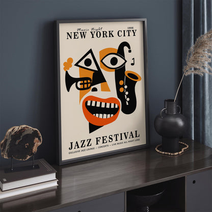 Jazz Night Music Poster