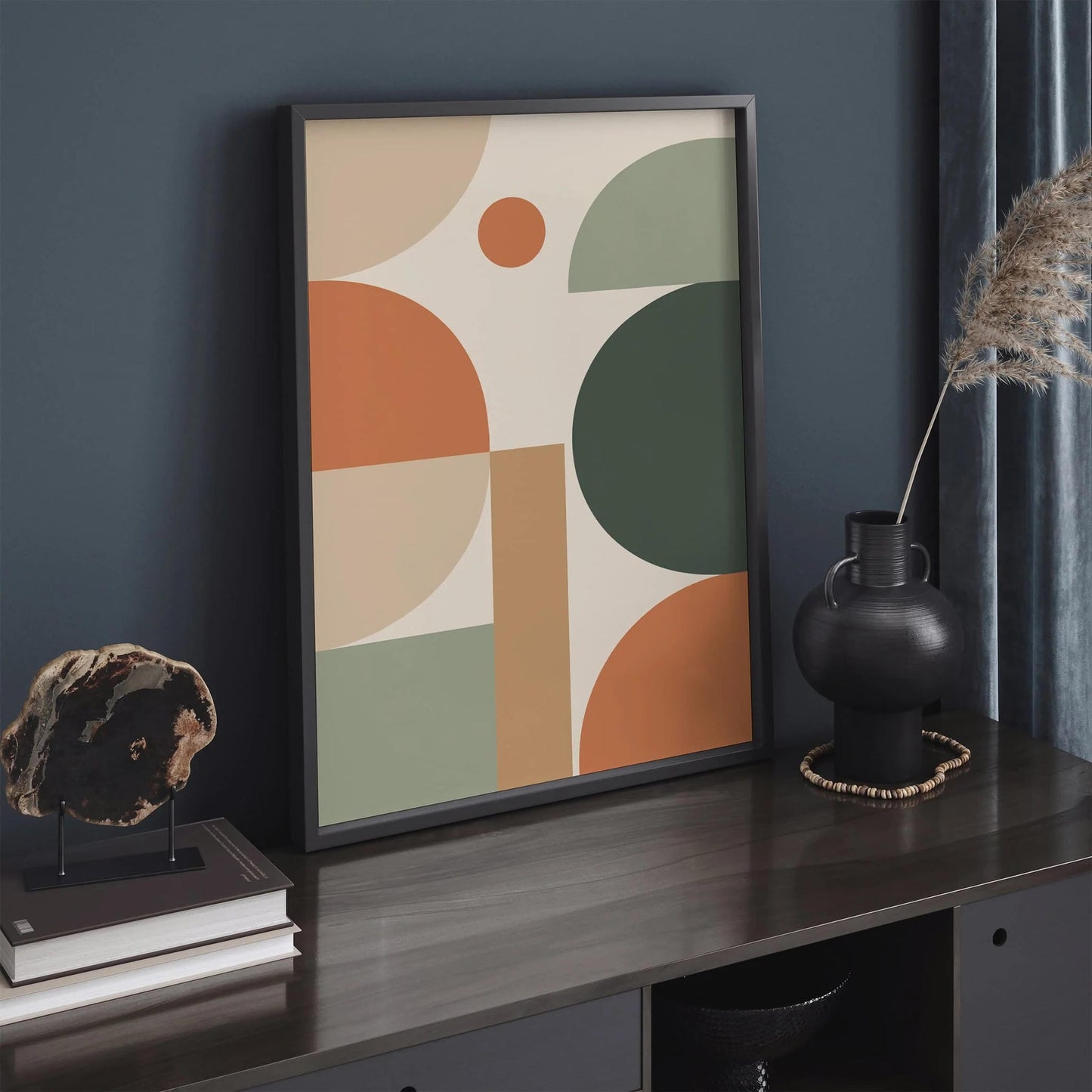 Modern Aesthetic Geometric Art Print