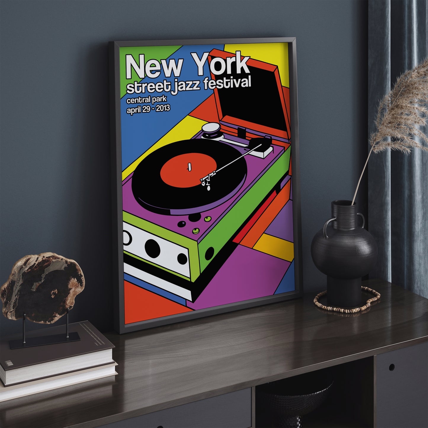 New York Street Jazz Festival Poster