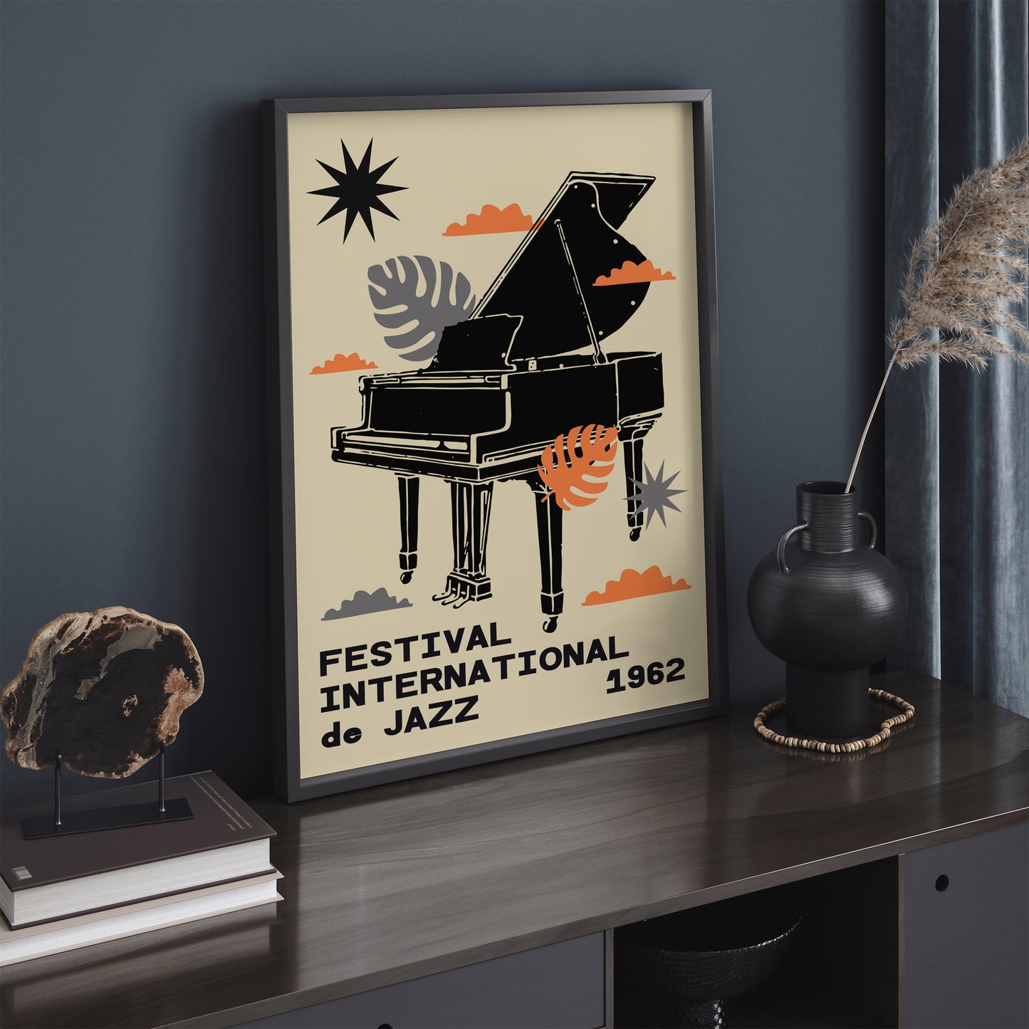 Festival International De Jazz 1962 Poster