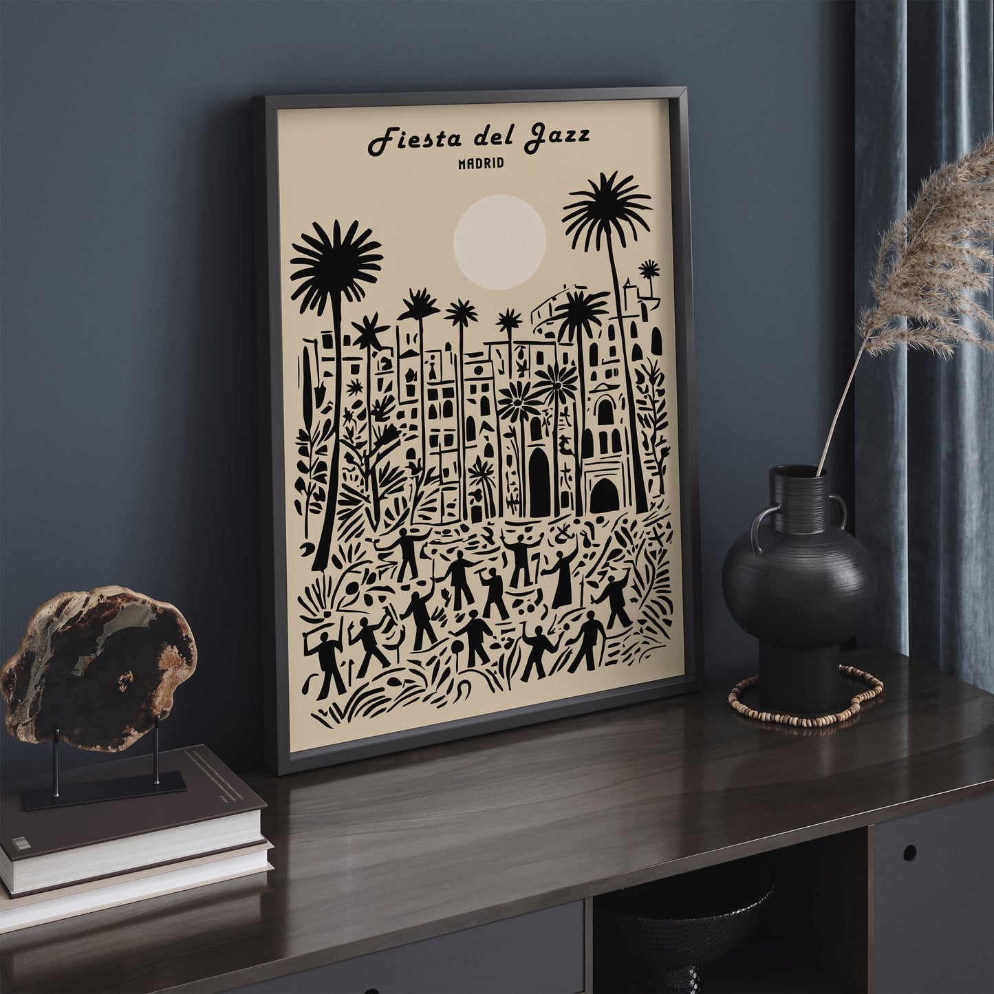 Fiesta del Jazz Madrid Music Poster