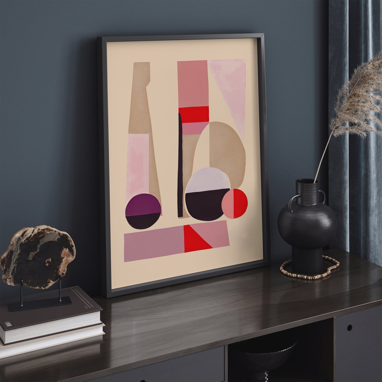 Abstract Still Life Illustrated Poster