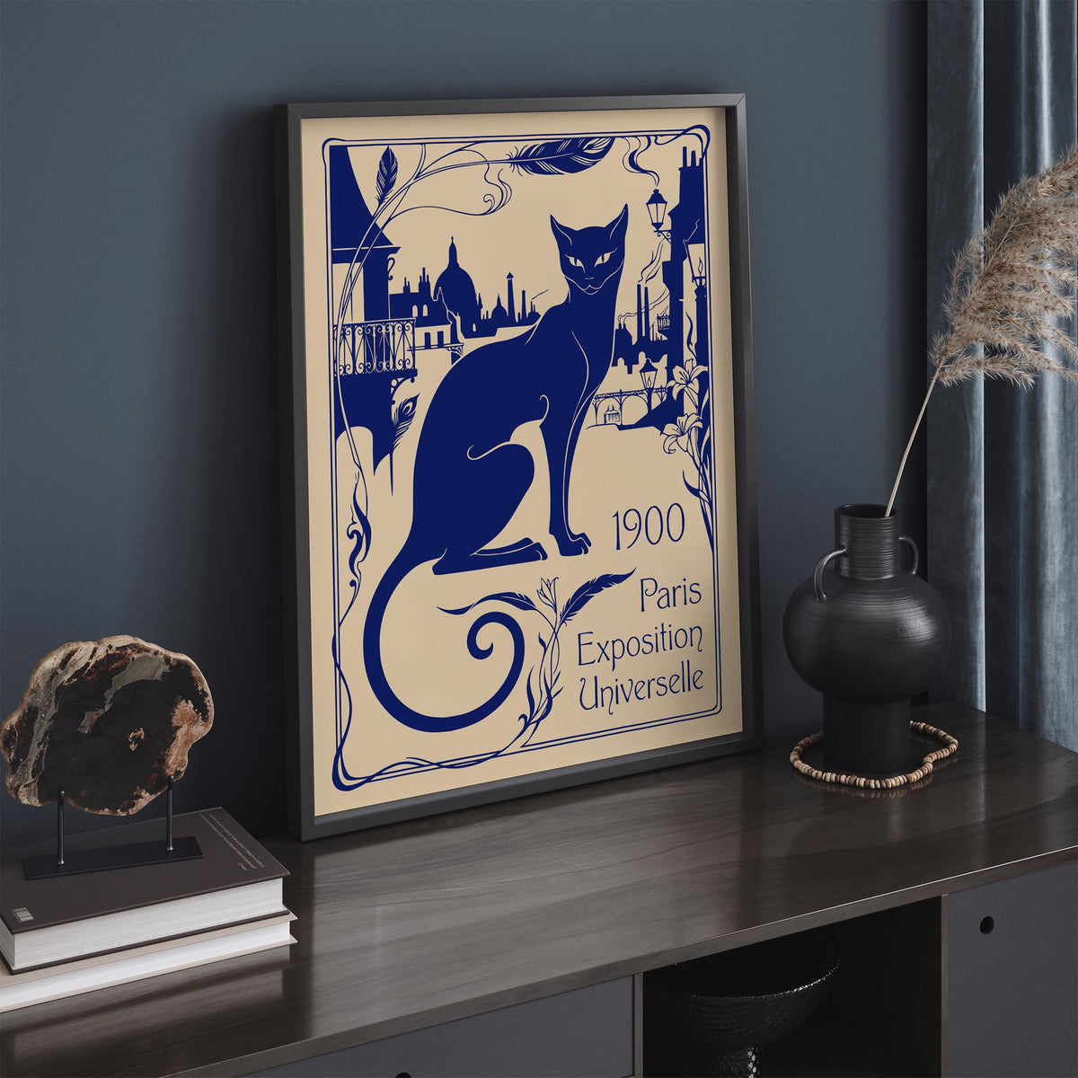 Vintage Paris Poster – French Exhibition Wall Art