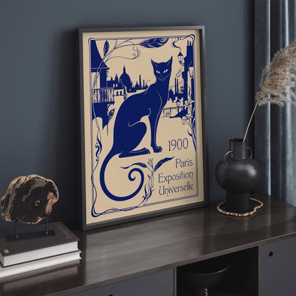 Vintage Paris Poster – French Exhibition Wall Art