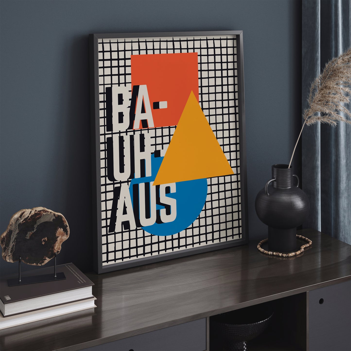 Bauhaus Collage Art Poster