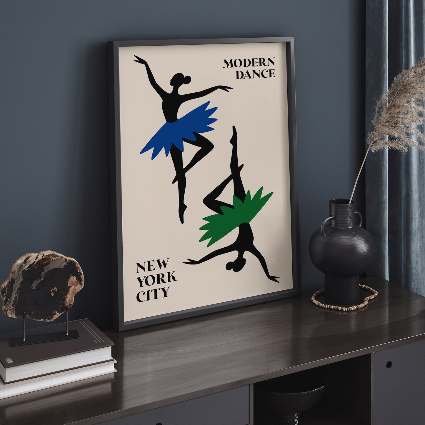 Modern Dance New York City Performance Poster