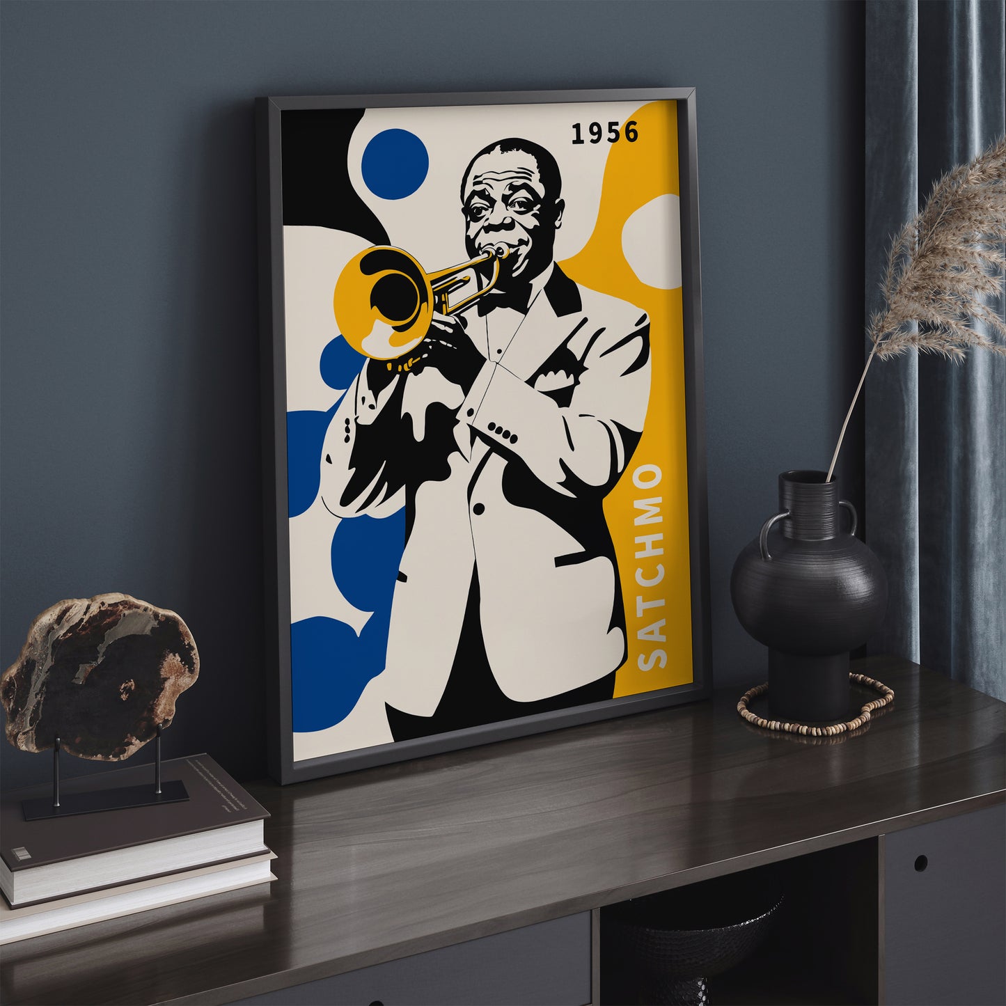 Satchmo, Armstrong Jazz Music Wall Art