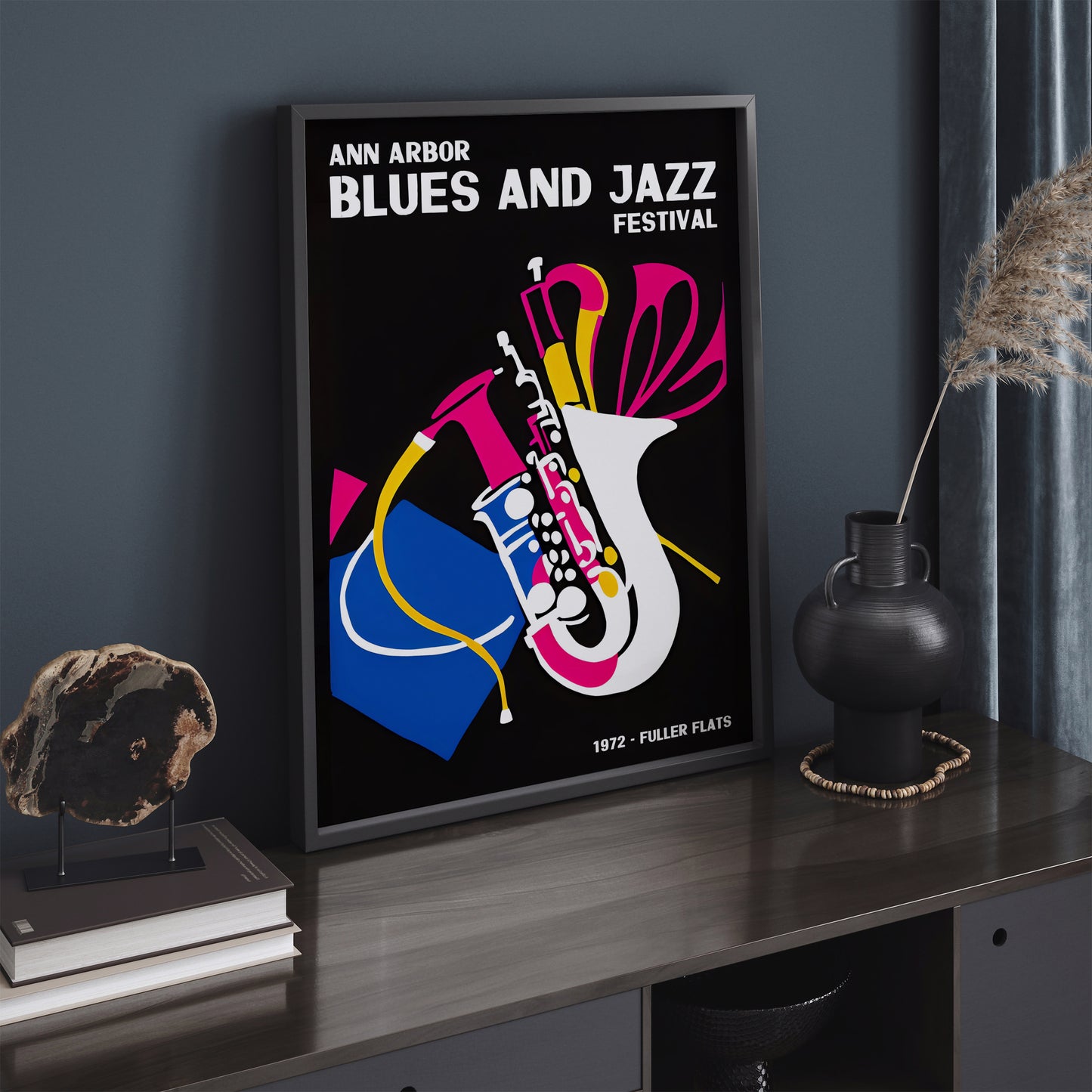 Ann Arbor Blues and Jazz Festival Poster