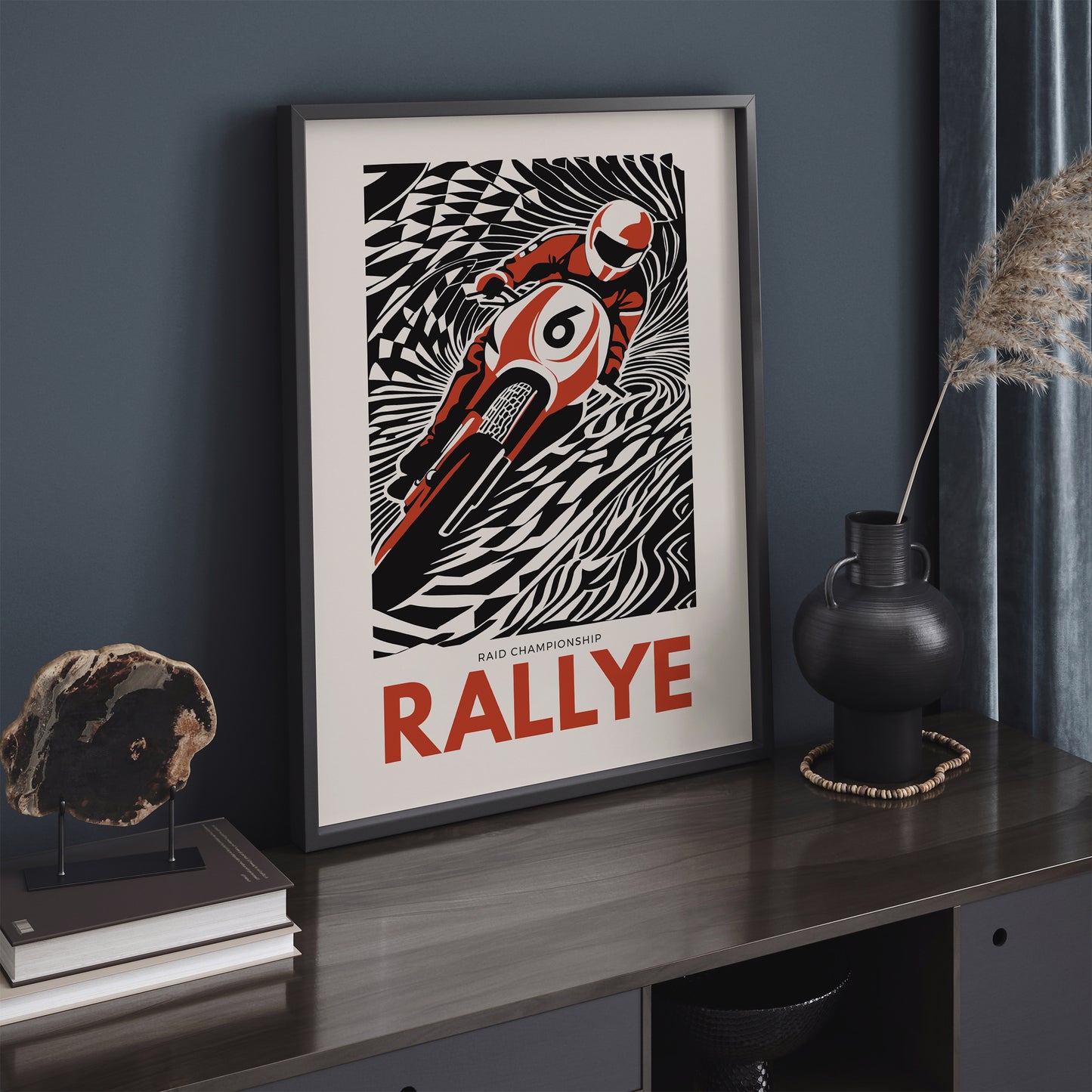 Raid Championship Rallye Sport Poster