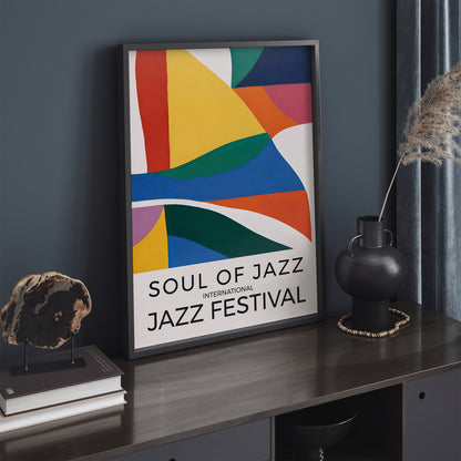 Soul of Jazz Music Poster