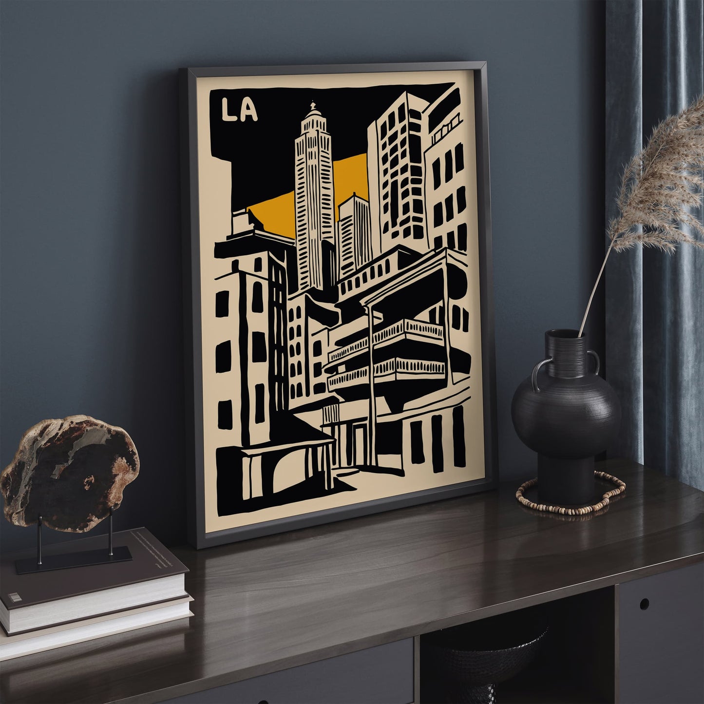 Los Angeles Modern Architecture Poster