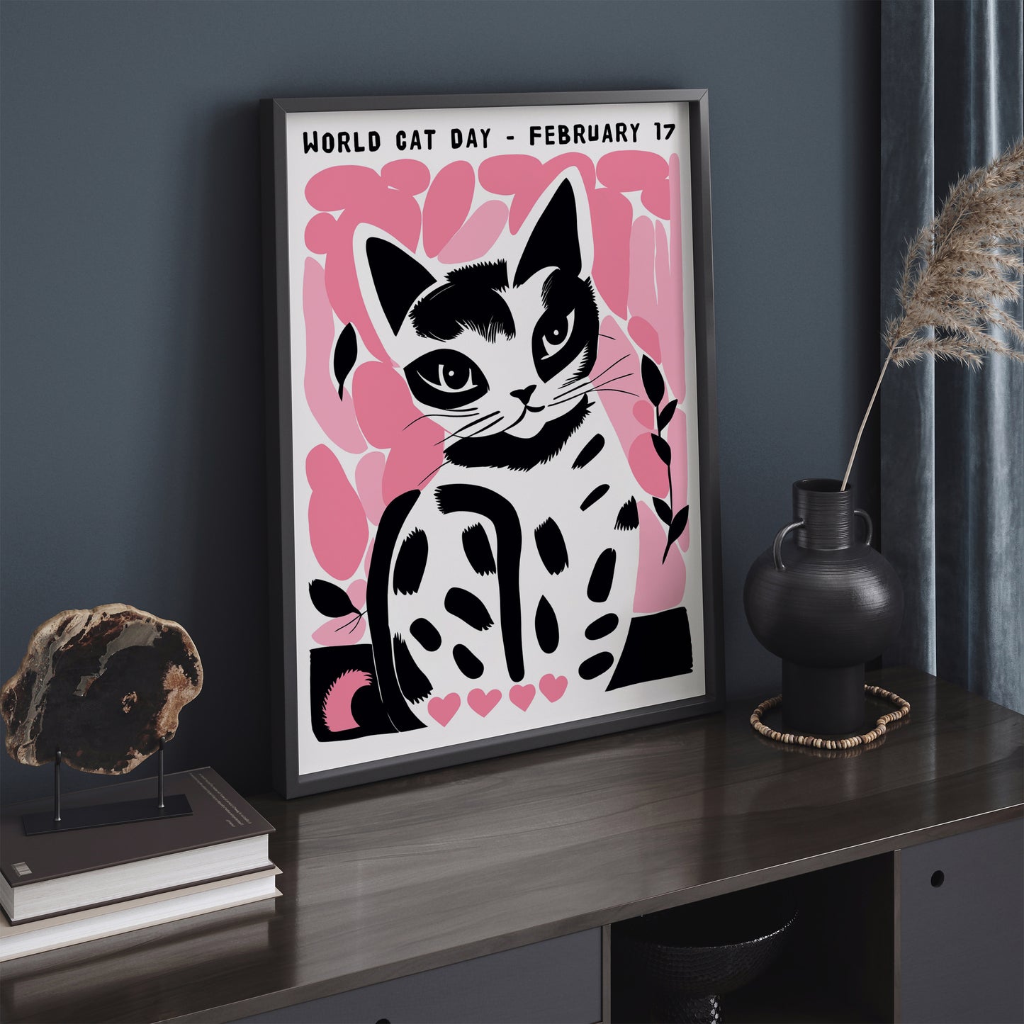 World Cat Day Cute Poster