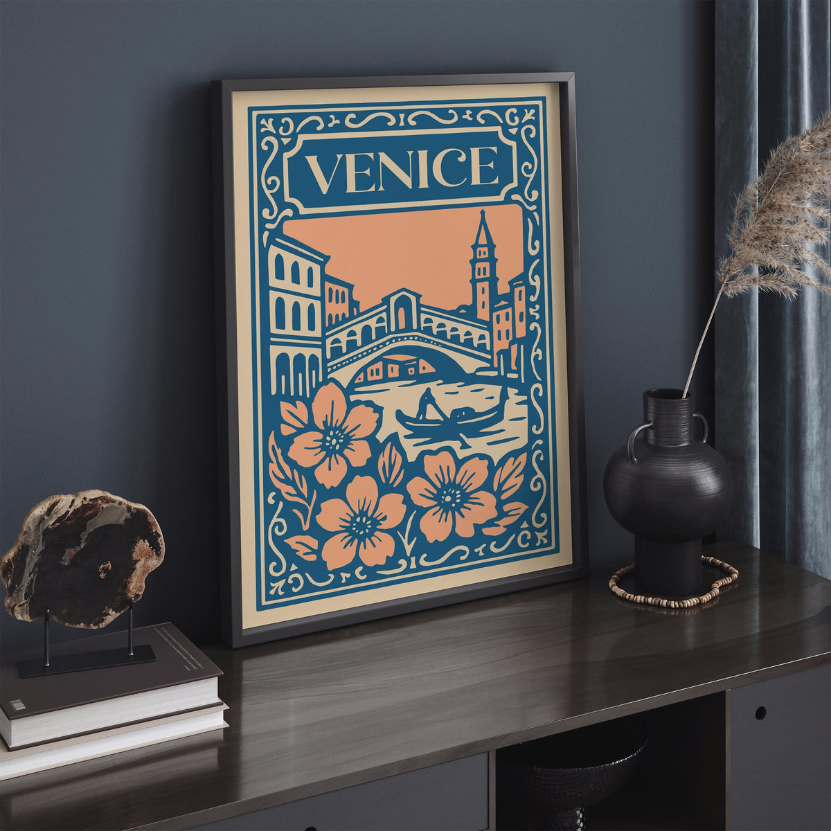 Venice Italy Travel Poster