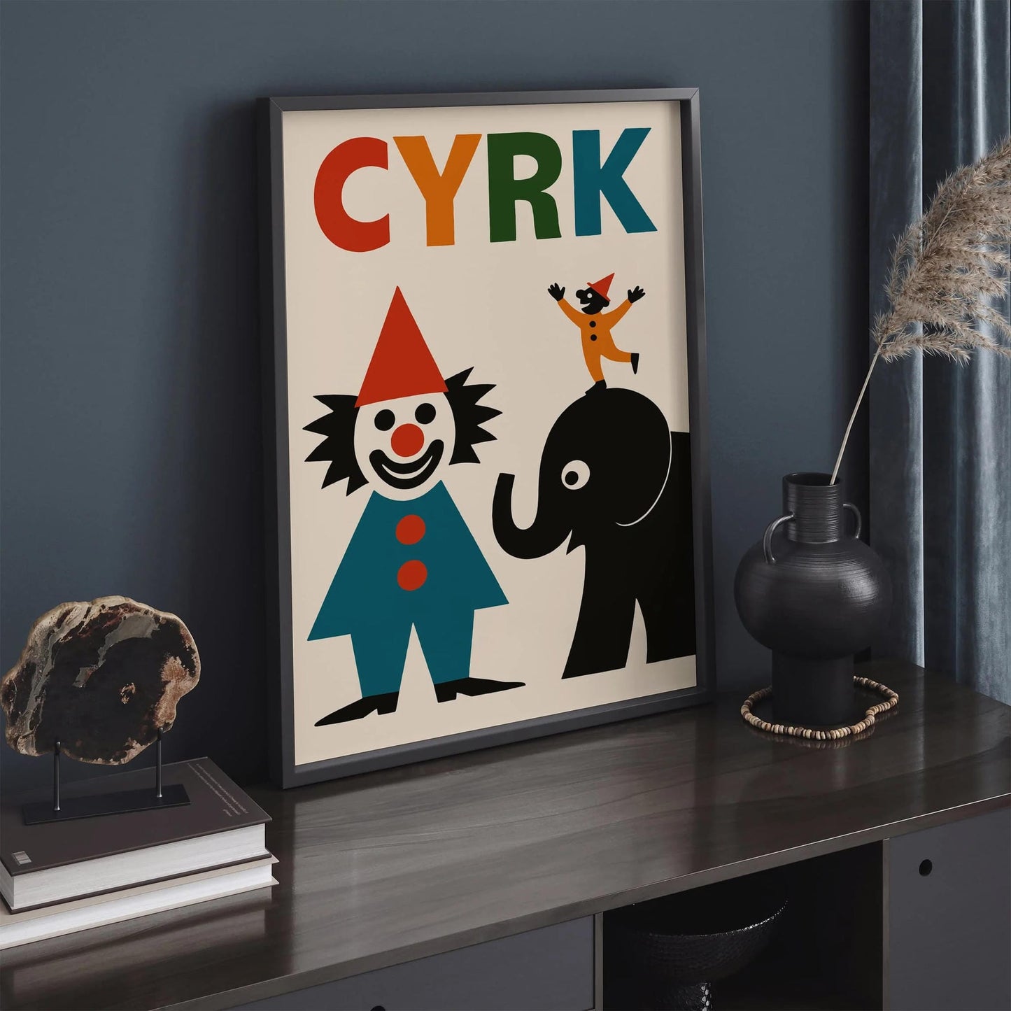 Circus Retro Funny Poster