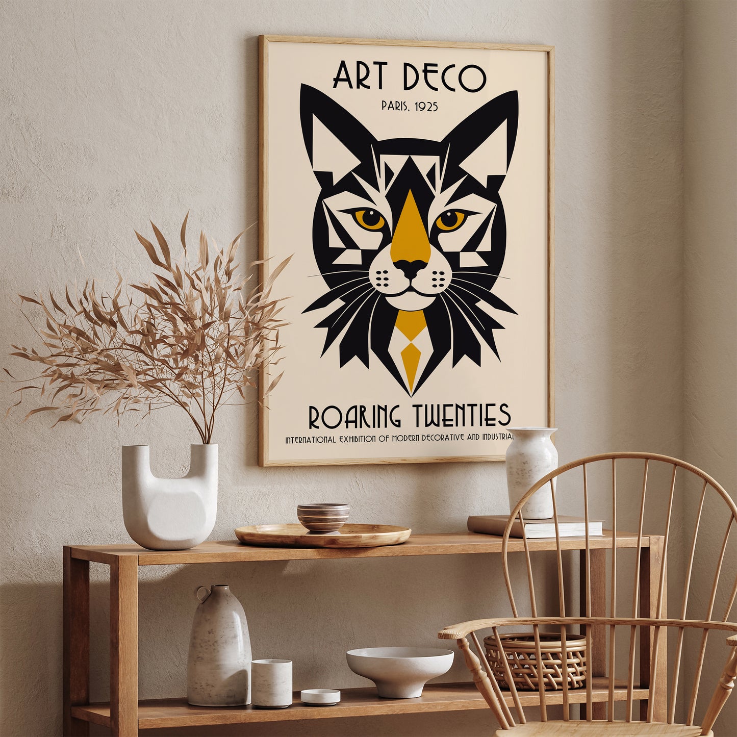 Art Deco Roaring Twenties Poster