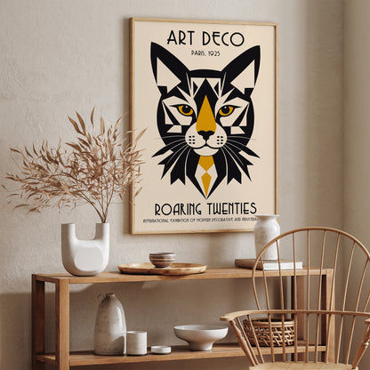 Art Deco Roaring Twenties Poster