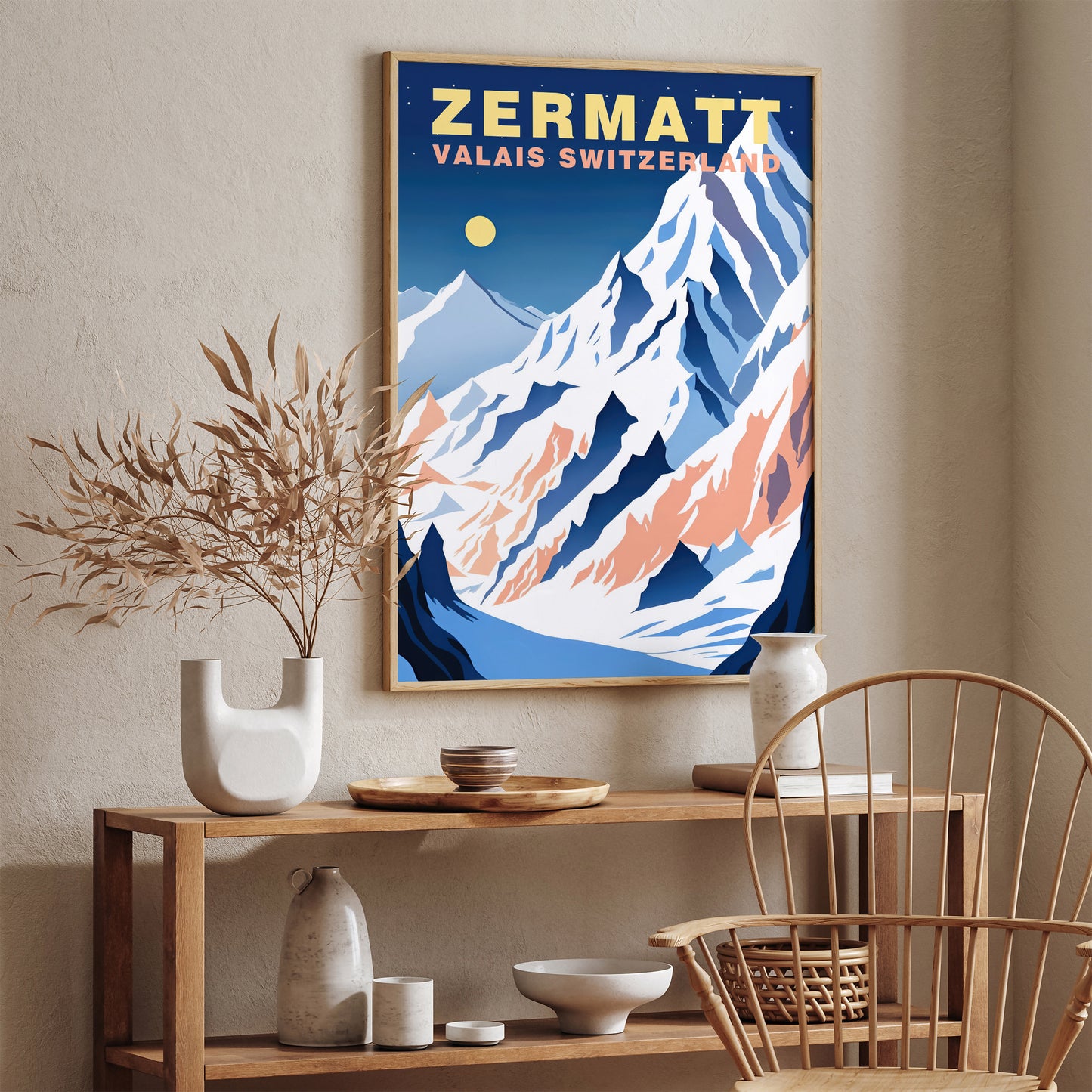 Zermatt - Swiss Travel Poster