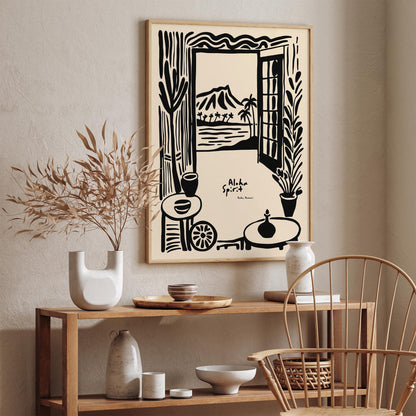 Aloha Hawaii Travel Poster