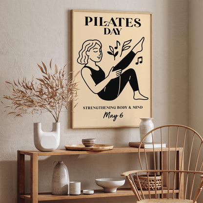 Pilates Day Poster