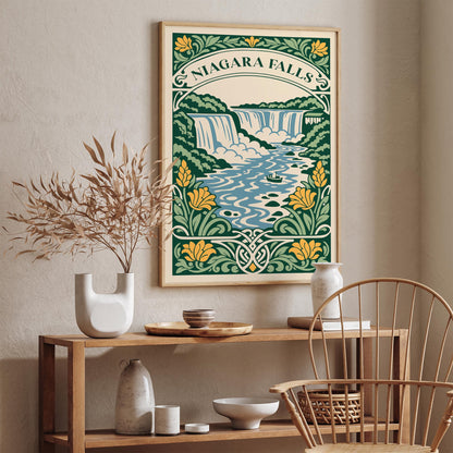Niagara Falls Landscape Poster
