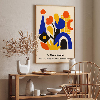 Paul Klee inspired Wall Art Print