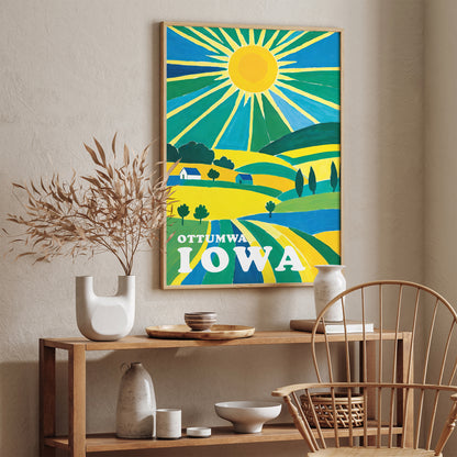 Scenic Iowa Poster for Your Wall