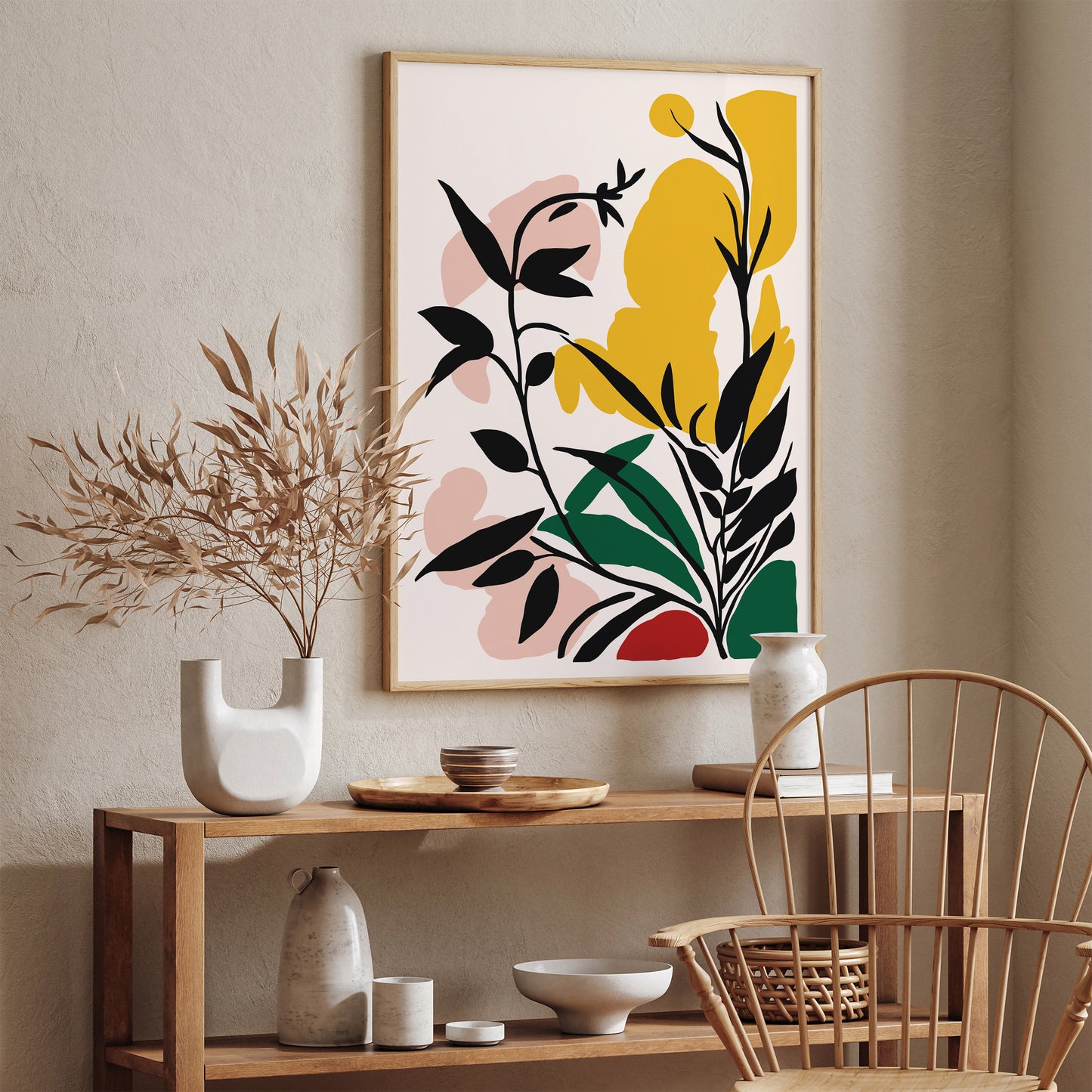 Abstract Botanical Wall Art 2024