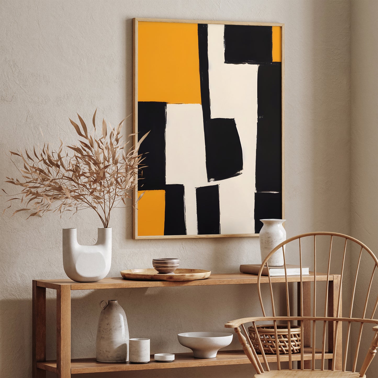 Mid-Century Abstract Wall Art