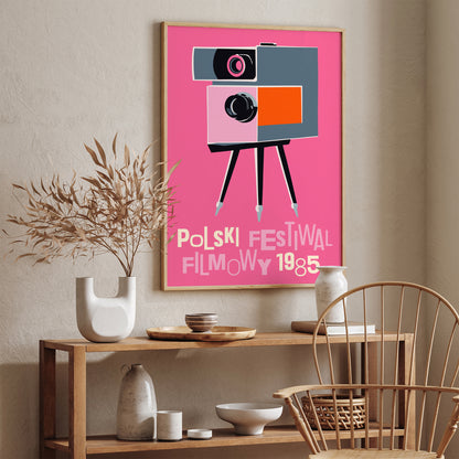 Polish Movie Festival Pink Poster