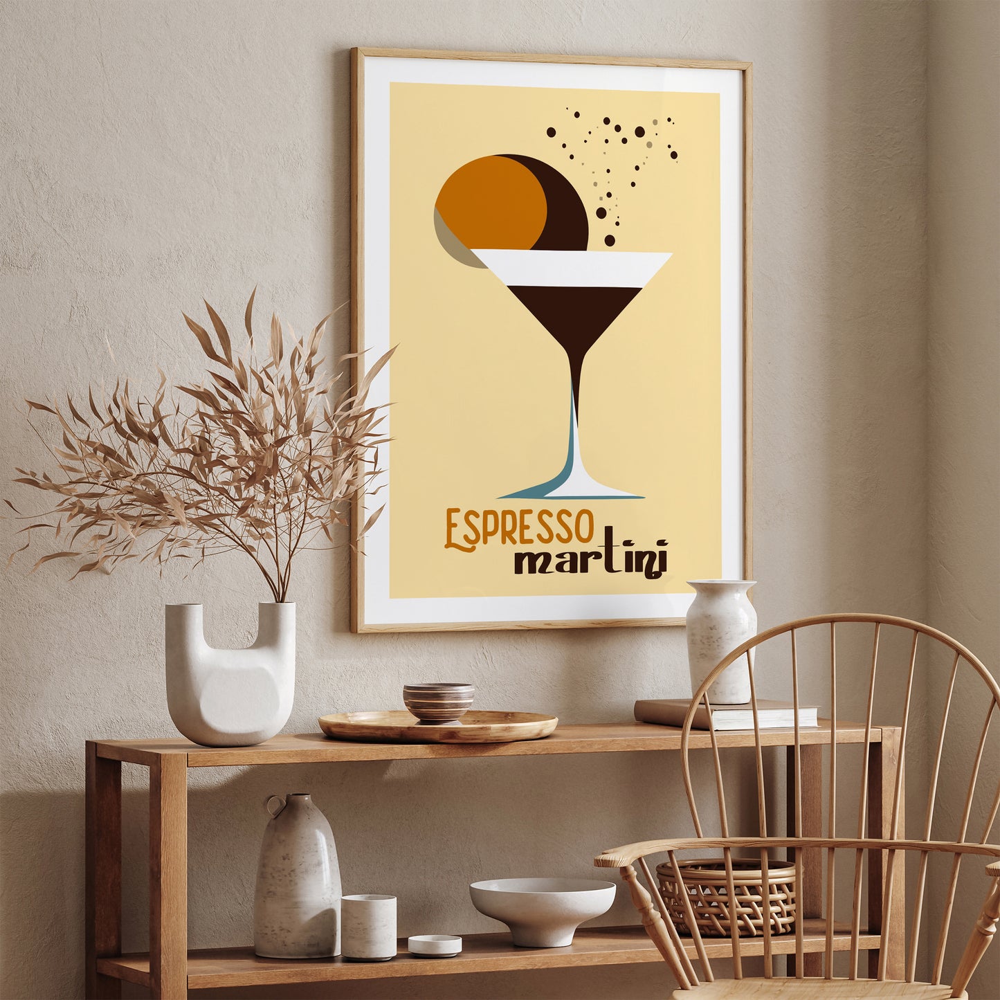 Espresso Martini Drink Poster