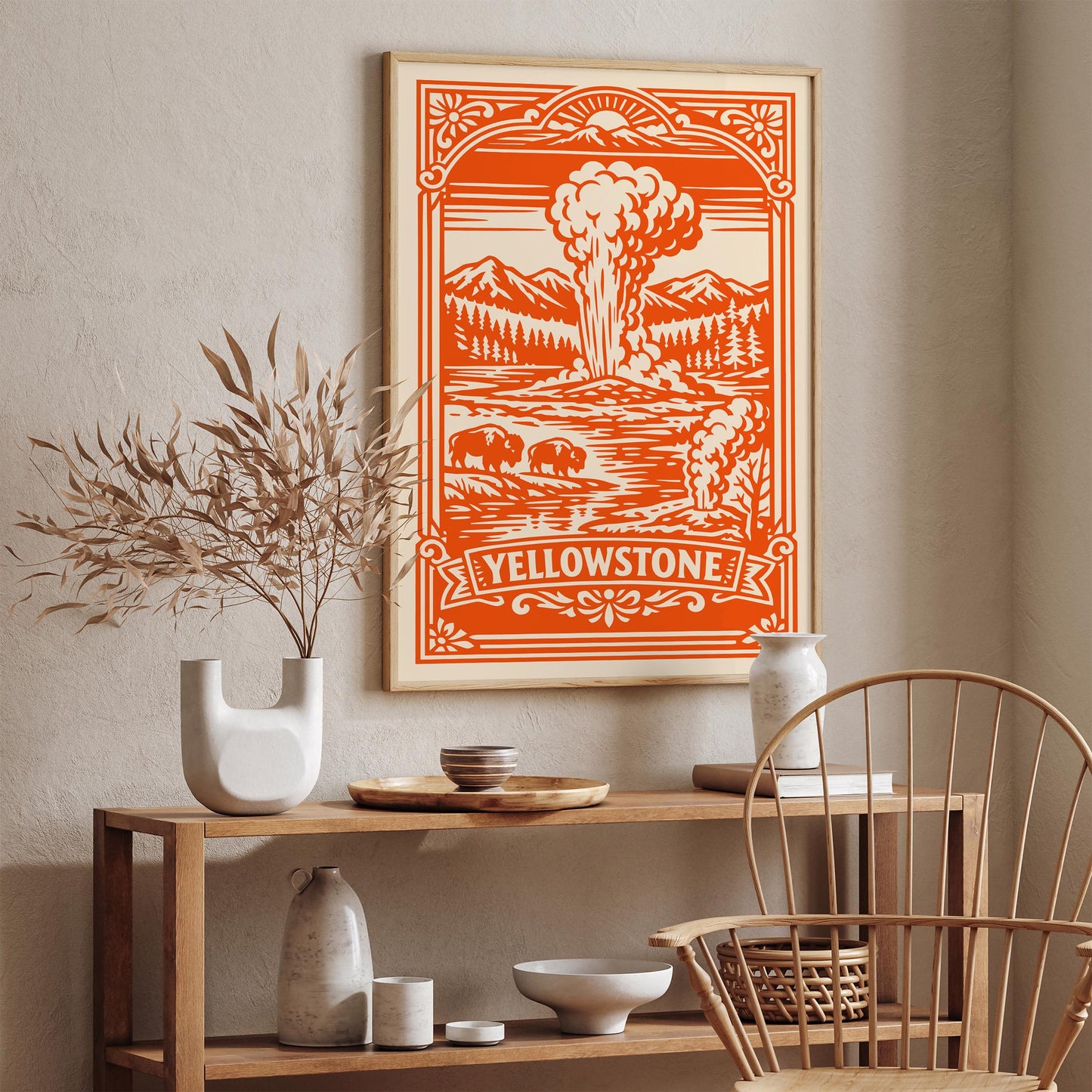 Yellowstone National Park Poster